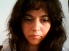 Chilena casada se encuera en la webcam